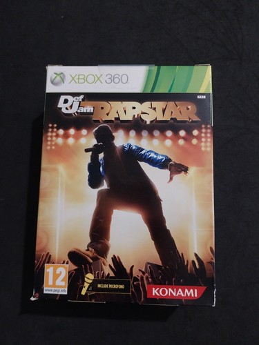Def jam rapstar con microfono - rapstar,