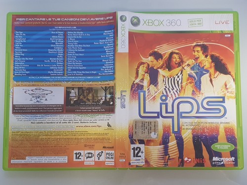 Xbox 360 lips microsoft - 360, game